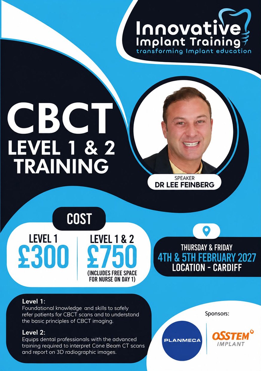 CBCT Level 1 & 2 Training 2027
