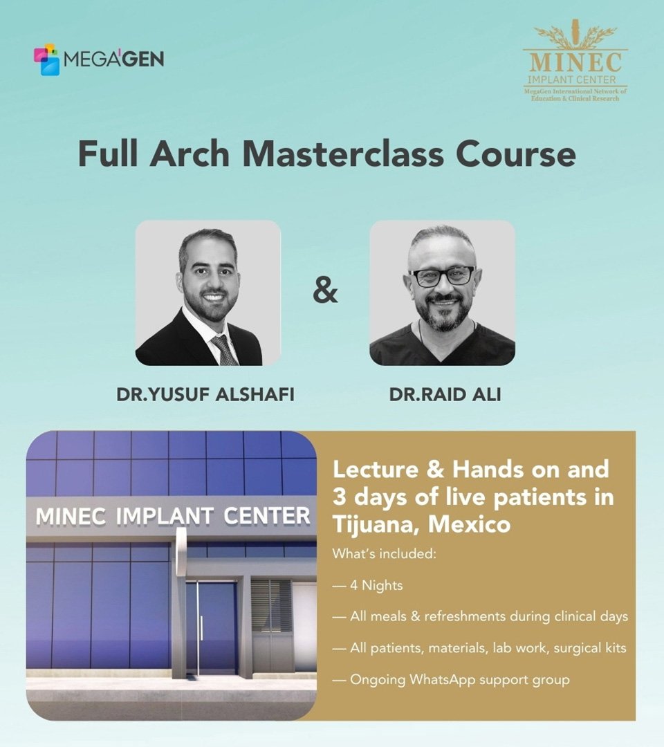 Full-arch dental implantology course Mexico 2027